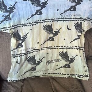 Santana Graphic Tee with Angel Print